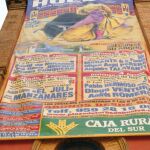 Cartel gigante que anuncia las próximas Colombinas