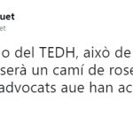 El tuit del exconseller Josep Huguet que inició la discusión