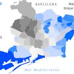 De los 73 barrios de la capital catalana, el independentismo sólo ha obtenido mayorías en tres de ellos