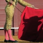 Tríptico torista con el debut de Victorino Martín en la feria de Tafalla