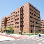 Promoción de viviendas protegidas recientemente entregadas en la capital vallisoletana