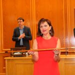 La reelegida alcaldesa, Carmen Martínez