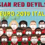 La selección belga sub'21, como personajes de South Park