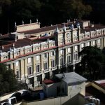 Imagen aérea del Palacio de Liria en Madrid. REUTERS/Andrea Comas