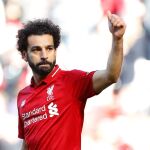Mohamed Salah, con la camiseta del Liverpool