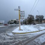 Una nevada reciente en la Comunitat (Archivo)