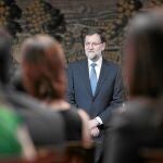 El presidente del Gobierno, Mariano Rajoy, retoma su agenda política hoy