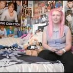 Una de las seguidoras de One Direction que participan en el documental