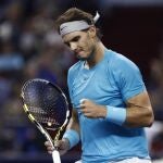 Nadal doblegó al suizo por 7-6 (10) y 6-1 en una hora y 46 minutos