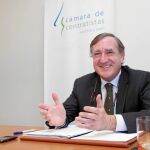 El presidente de la Cámara de Contratistas de Castilla y León, Enrique Pascual