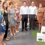 Císcar durante la visita a las bodegas Sant Vicente Ferrer de Teulada
