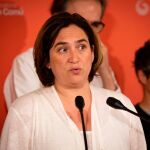 La alcaldesa de Barcelona en funciones, Ada Colau