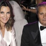 Mar Flores y Javier Merino en los Premios "Dedales de Oro", el pasado mes de junio