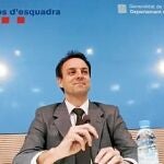 El director general de los Mossos d'Esquadra, Manel Prat, en una rueda de Prensa