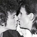 David Bowie, otro de los grandes iconos de la música, y Lou Reed, en una instantánea de los años 70, cuando se fraguó la amistad entre ambos cantantes