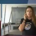 Imagen de Juan Nieto y de María Victoria durante la entrevista