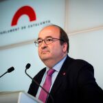 Miquel Iceta presentó un recurso de amparo en el TC