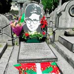 La tumba del etarra Txabi Etxebarrieta en el cementerio de Derio (Vizcaya)