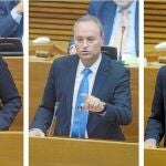 El presidente de la Generalitat, Alberto Fabra, durante su intervención en el Debate de Política General