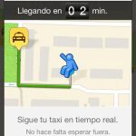 Se puede seguir el trayecto hasta la llegada del auto