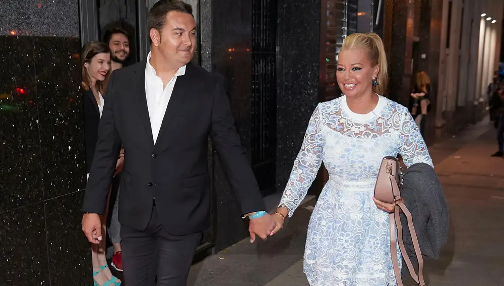 Belén Esteban y Miguel Marcos