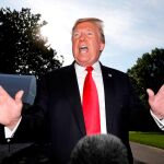 El presidente Trump se dirige a la Prensa en la Casa Blanca/ Reuters