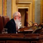 El número dos del PSOE por Burgos, Agustín Javier Zamarrón, preside la Mesa de Edad del Congreso