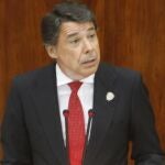 Ignacio González, en un momento del Debate sobre el Estado de la Region en la Asamblea de Madrid