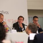 Almeida durante el desayuno informativo organizado por Executive Forum