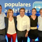 Zoido participó ayer en la clausura de la Intermunicipal del PP-A en Jaén