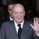 El Rey Juan Carlos en el Congreso de los Diputados el pasado 11 de mayo con motivo de la muerte de Alfredo Perez Rubalcaba/Foto: Luis Diaz