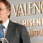El conseller de Hacienda y Administración Pública, Juan Carlos Moragues
