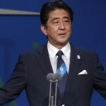 Shinzo Abe, primer ministro japonés.
