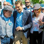 Isabel Díaz Ayuso, José Luis Martínez Almeida, Pablo Casado, Andrea Levy y José María Álvarez del Manzano