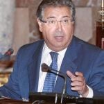 El alcalde de Sevilla, Juan Ignacio Zoido, ayer en el Ayuntamiento