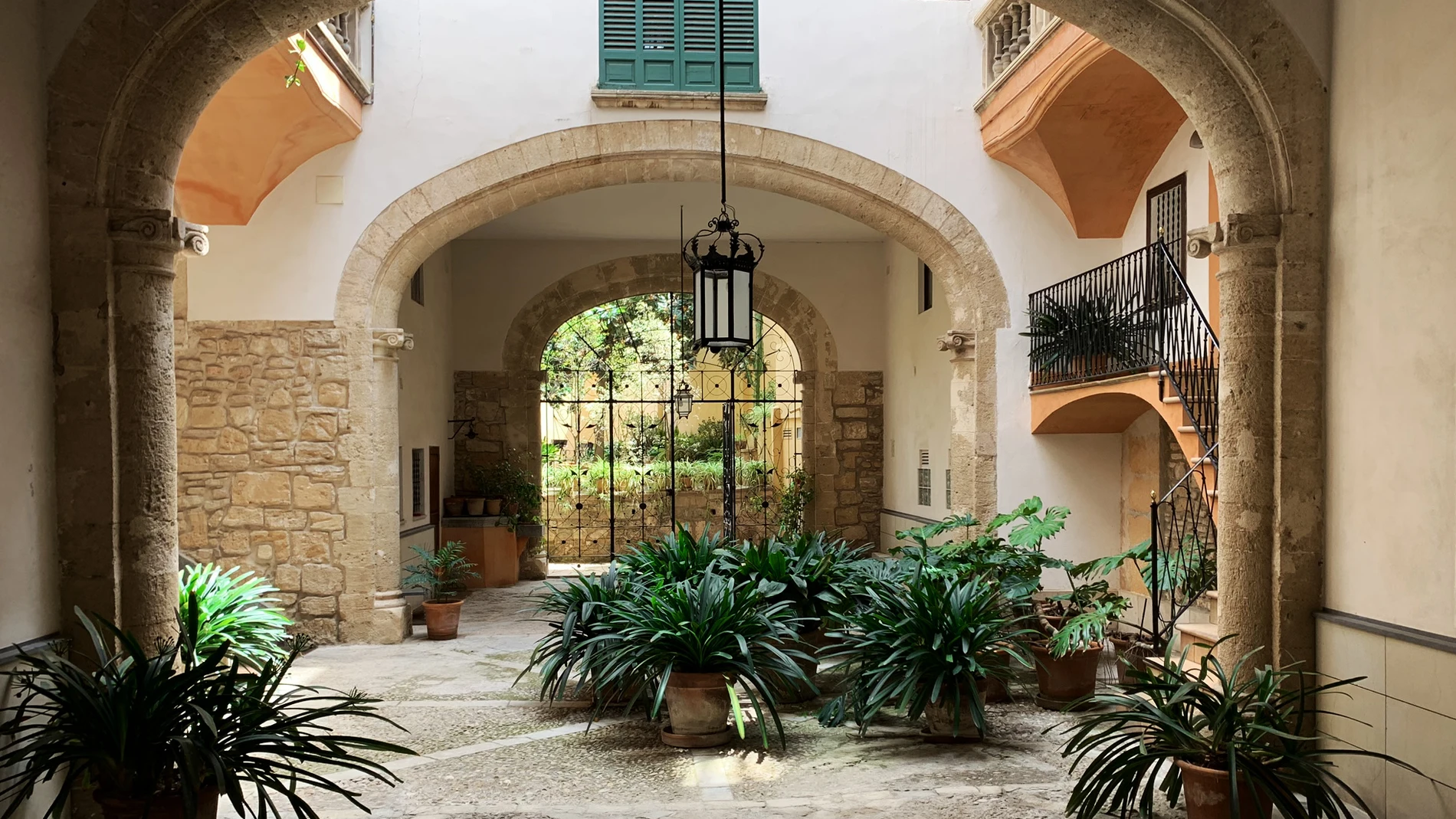 La mayoría de los patios de Palma son privados