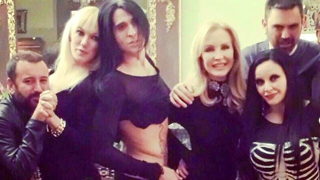 Félix Sabroso, Topacio Fresh, Mario Vaquerizo, Carmen Lomana, Nancy Reagan y Alaska