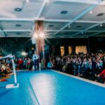 Meses después de dejar la política, Mariano Rajoy se dirigió ayer a unas 800 personas en el Palau Alameda de Valencia, su lugar «talismán», a pocos días de las elecciones generales y autonómicas