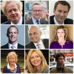 Estos son los candidatos a suceder a Theresa May
