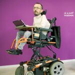 Pablo Echenique, diputado de Unidas Podemos, padece una enfermedad genética llamada atrofia muscular espinal / Foto: Luis Díaz