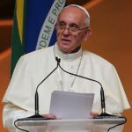 El Papa, en su reciente viaje a Brasil