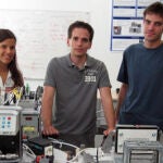 El equipo de estudiantes que ha elaborado el estudio