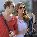 David Bisbal y Raquel Jiménez en Miami el pasado mes de febrero
