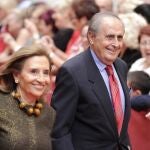 Jaime Peñafiel y su mujer