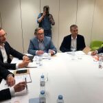 Reunión del PP y Cs el pasado martes/Ep