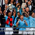 Los Celestes son el primer equipo de la historia de Inglaterra en ganar el triplete doméstico / Foto: Reuters