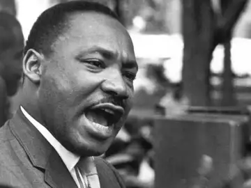 Martin Luther King, durante su discurso"I Have a Dream" Martin Luther King, durante su discurso"I Have a Dream"