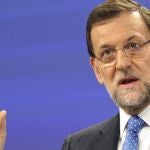 El presidente del Gobierno y del Partido Popular, Mariano Rajoy