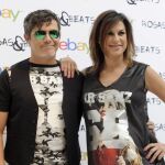 Alejandro Sanz en la presentación de su línea de ropa.