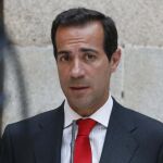 Salvador Victoria, durante una comparecencia ante los medios en la sede del Gobierno regional
